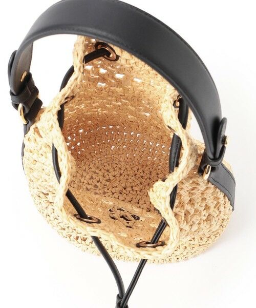 EPOCA / エポカ メッセンジャーバッグ・ウエストポーチ | 【VERY NaVY2025年6月号掲載】ラフィアミニバッグ | 詳細4