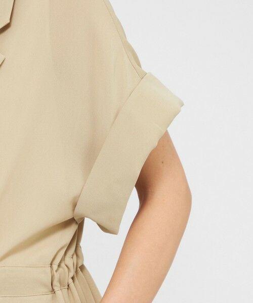 EPOCA / エポカ ノーカラージャケット | トリアセライトメッシュ ショートスリーブジャケット | 詳細11