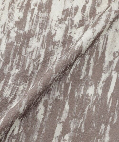 EPOCA / エポカ ロング・マキシ丈ワンピース | アブストラクトプリント Vネックドレス | 詳細8