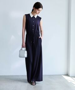 EPOCA / エポカ ロング・マキシ丈ワンピース | トリアセテートジャージー コンビネゾン