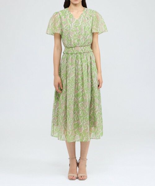 EPOCA / エポカ ロング・マキシ丈ワンピース | フィオーレシアーオーガンジー フレアドレス | 詳細3