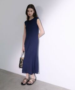 EPOCA THE SHOP ネイビーワンピース 40 日本製 EPOCA｜エポカのワンピース（ブルー・ネイビー/青色系）通販