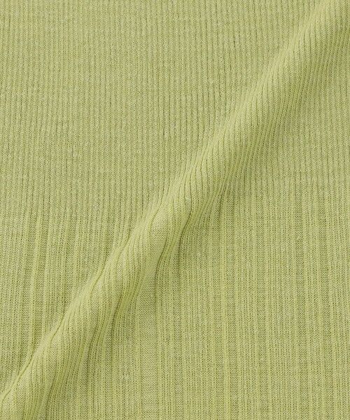 EPOCA / エポカ ロング・マキシ丈ワンピース | リネンナイロン リブニットドレス | 詳細9