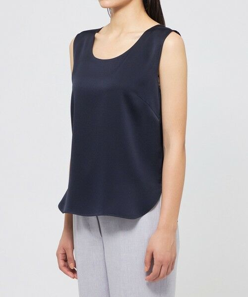 EPOCA / エポカ シャツ・ブラウス | 【VERY NaVY2025年6月号掲載】バックサテンジョーゼット タンクトップブラウス | 詳細5