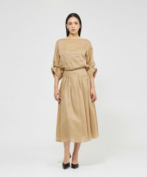 EPOCA / エポカ シャツ・ブラウス | 麻ツイル マルチWAYブラウス | 詳細4