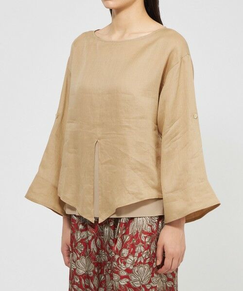 EPOCA / エポカ シャツ・ブラウス | 麻ツイル マルチWAYブラウス | 詳細8