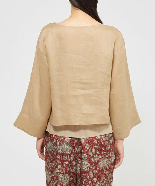 EPOCA / エポカ シャツ・ブラウス | 麻ツイル マルチWAYブラウス | 詳細9