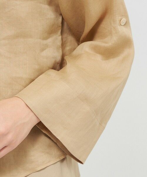 EPOCA / エポカ シャツ・ブラウス | 麻ツイル マルチWAYブラウス | 詳細12