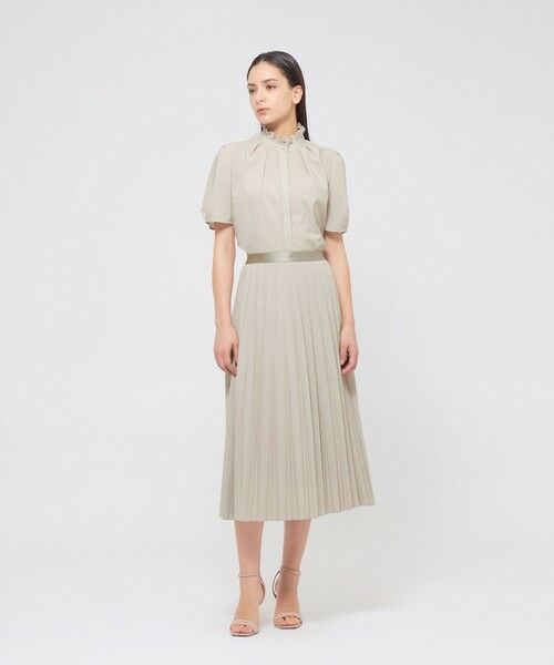 EPOCA / エポカ シャツ・ブラウス | ハイツイストポプリン フリルブラウス | 詳細3