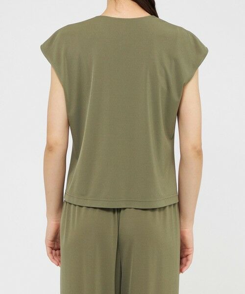 EPOCA / エポカ シャツ・ブラウス | トリアセテートジャージー ダブルブレストコンパクトジレ | 詳細5