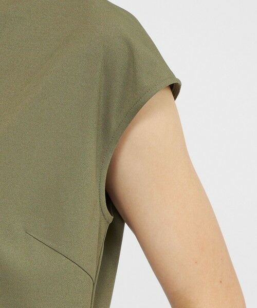 EPOCA / エポカ シャツ・ブラウス | トリアセテートジャージー ダブルブレストコンパクトジレ | 詳細6