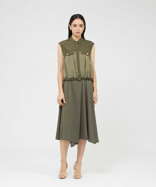 EPOCA / エポカ シャツ・ブラウス | 【Lu TECS】シアーコンビ クロップドシャツ | 詳細3