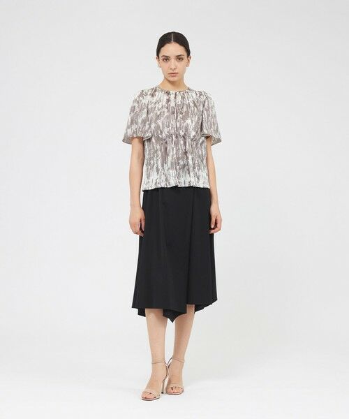 EPOCA / エポカ シャツ・ブラウス | アブストラクトプリント フレアスリーブブラウス | 詳細2