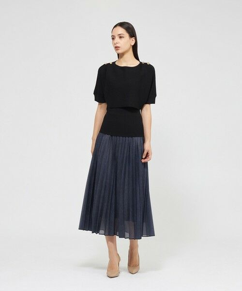 EPOCA / エポカ ニット・セーター | レイヤードリブニット プルオーバー | 詳細3