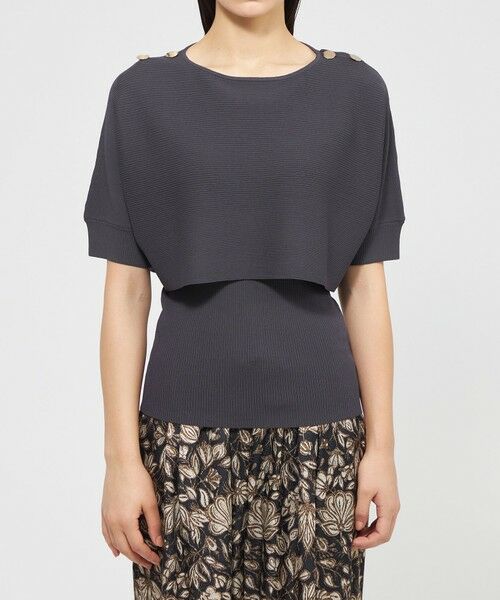 EPOCA / エポカ ニット・セーター | レイヤードリブニット プルオーバー | 詳細4