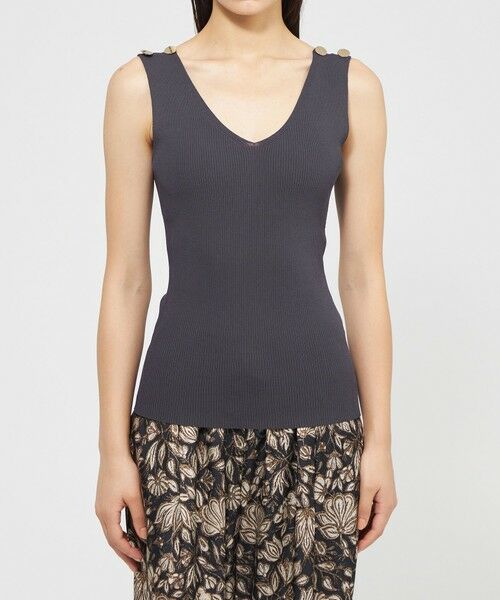 EPOCA / エポカ ニット・セーター | レイヤードリブニット プルオーバー | 詳細9