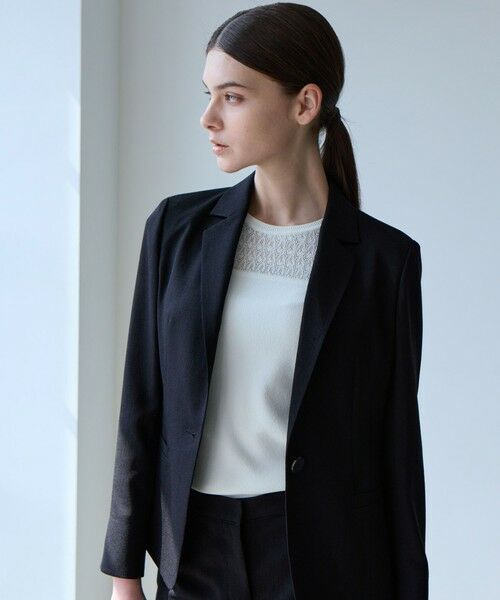 EPOCA / エポカ ニット・セーター | シアーレースニット プルオーバー | 詳細1