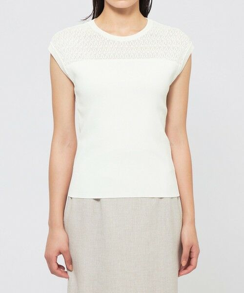 EPOCA / エポカ ニット・セーター | シアーレースニット プルオーバー | 詳細5