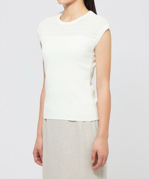 EPOCA / エポカ ニット・セーター | シアーレースニット プルオーバー | 詳細6