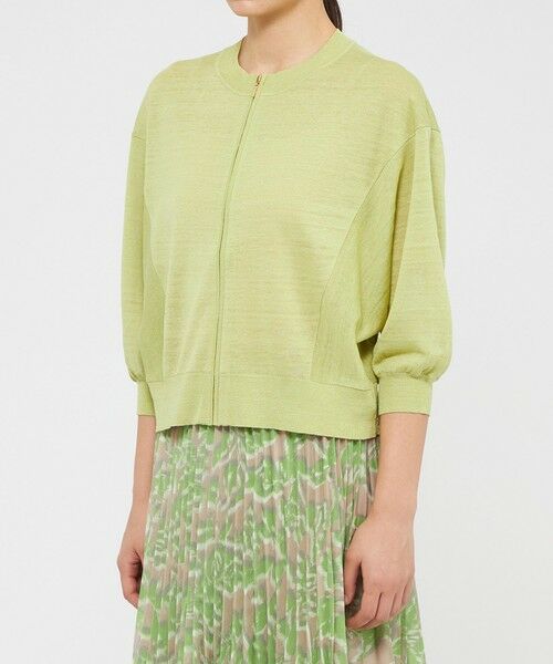 EPOCA / エポカ ニット・セーター | リネンナイロン ドルマンスリーブニットブルゾン | 詳細8