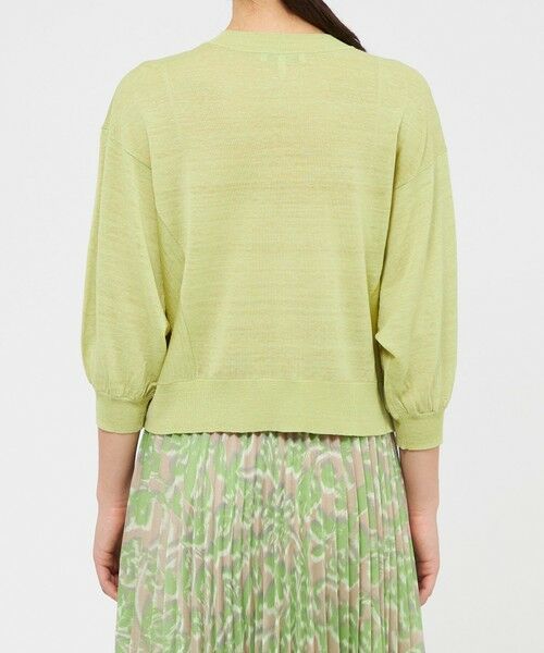 EPOCA / エポカ ニット・セーター | リネンナイロン ドルマンスリーブニットブルゾン | 詳細9