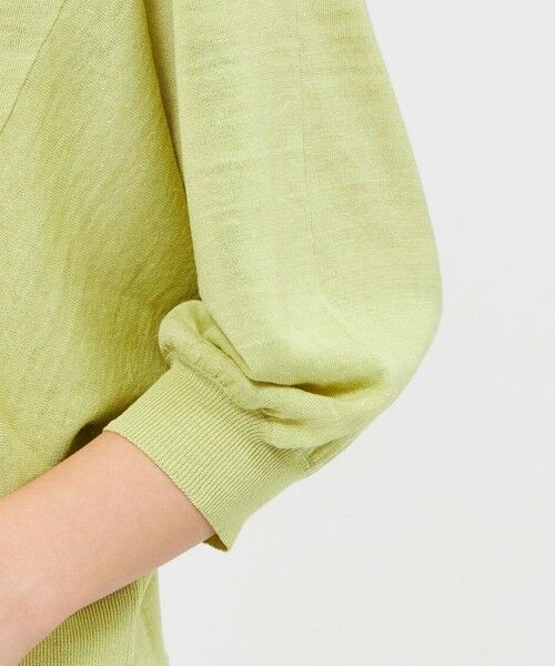 EPOCA / エポカ ニット・セーター | リネンナイロン ドルマンスリーブニットブルゾン | 詳細10