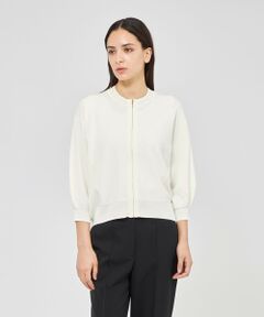 EPOCA / エポカ ニット・セーター | レーヨンストレッチ ドルマンスリーブニットブルゾン