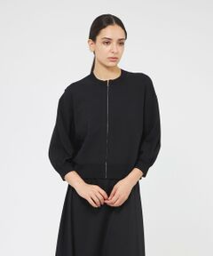 EPOCA / エポカ ニット・セーター | レーヨンストレッチ ドルマンスリーブニットブルゾン