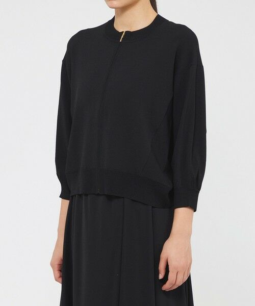EPOCA / エポカ ニット・セーター | レーヨンストレッチ ドルマンスリーブニットブルゾン | 詳細4