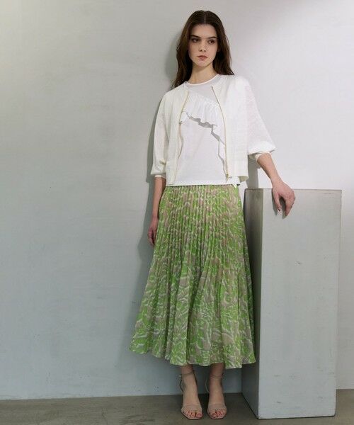 EPOCA / エポカ カットソー | 【VERY NaVY2025年6月号掲載】フリルレイヤーコンビ デザインカットソー | 詳細1