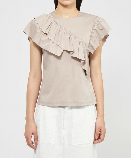 EPOCA / エポカ カットソー | 【VERY NaVY2025年6月号掲載】フリルレイヤーコンビ デザインカットソー | 詳細5