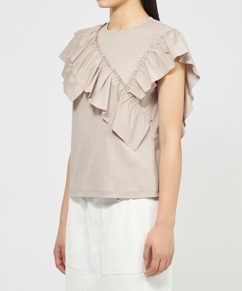 EPOCA / エポカ カットソー | 【VERY NaVY2025年6月号掲載】フリルレイヤーコンビ デザインカットソー | 詳細6