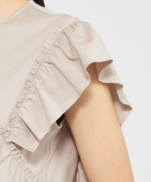 EPOCA / エポカ カットソー | 【VERY NaVY2025年6月号掲載】フリルレイヤーコンビ デザインカットソー | 詳細8