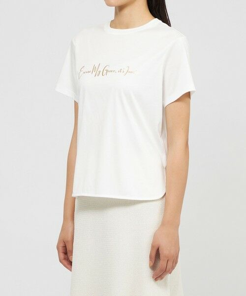 EPOCA / エポカ カットソー | フォイルロゴ Tシャツ | 詳細5