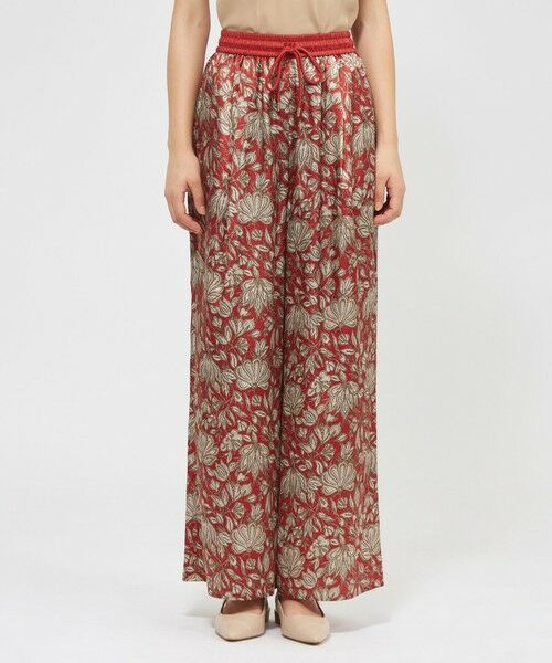 EPOCA / エポカ その他パンツ | 【VERY NaVY2025年6月号掲載】フラワーサラササテン タックギャザーワイドパンツ | 詳細6