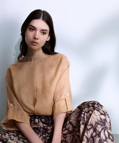 EPOCA / エポカ その他パンツ | 【VERY NaVY2025年6月号掲載】フラワーサラササテン タックギャザーワイドパンツ | 詳細3