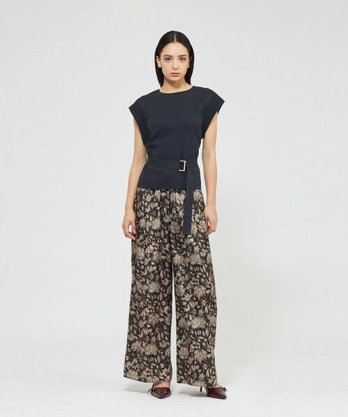 EPOCA / エポカ その他パンツ | 【VERY NaVY2025年6月号掲載】フラワーサラササテン タックギャザーワイドパンツ | 詳細5