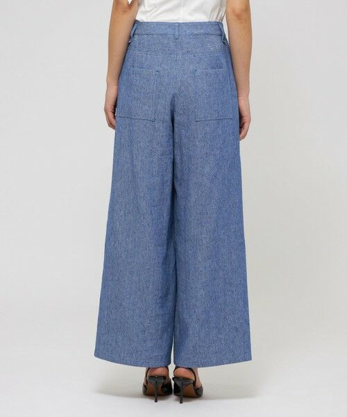 EPOCA / エポカ その他パンツ | 【VERY NaVY2025年6月号掲載】リネンコットンデニム ワイドパンツ | 詳細8
