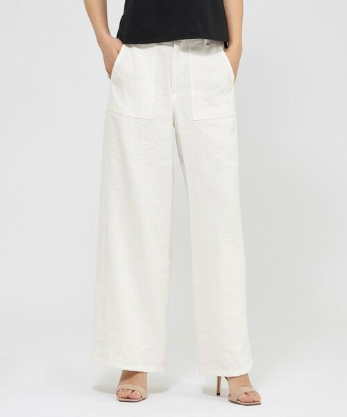 EPOCA / エポカ その他パンツ | 【VERY NaVY2025年6月号掲載】リネンコットンデニム ワイドパンツ | 詳細12