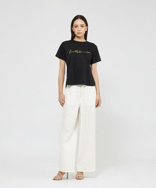 EPOCA / エポカ その他パンツ | 【VERY NaVY2025年6月号掲載】リネンコットンデニム ワイドパンツ | 詳細3