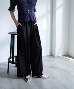 エポカ ワイドパンツ インナー付き パンツ