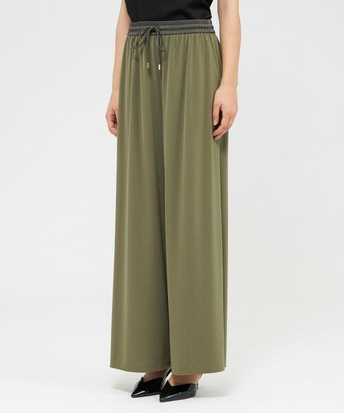 EPOCA / エポカ その他パンツ | トリアセテートジャージー イージーギャザーワイドパンツ | 詳細8