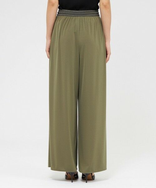 EPOCA / エポカ その他パンツ | トリアセテートジャージー イージーギャザーワイドパンツ | 詳細9