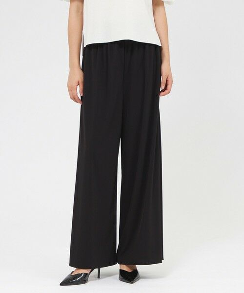 EPOCA / エポカ その他パンツ | トリアセテートジャージー イージーギャザーワイドパンツ | 詳細13