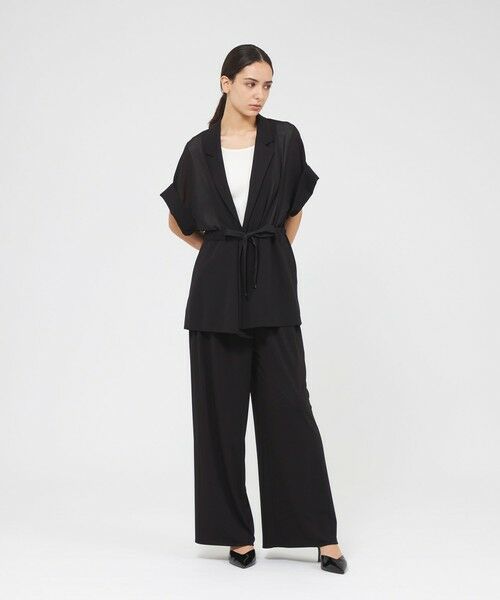 EPOCA / エポカ その他パンツ | トリアセテートジャージー イージーギャザーワイドパンツ | 詳細4