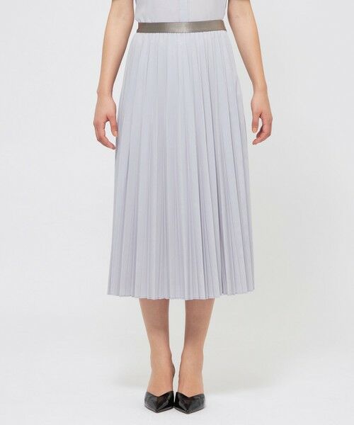 EPOCA / エポカ ロング・マキシ丈スカート | ハイツイストポプリン プリーツスカート | 詳細4