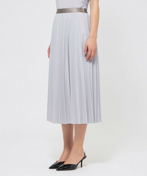 EPOCA / エポカ ロング・マキシ丈スカート | ハイツイストポプリン プリーツスカート | 詳細5