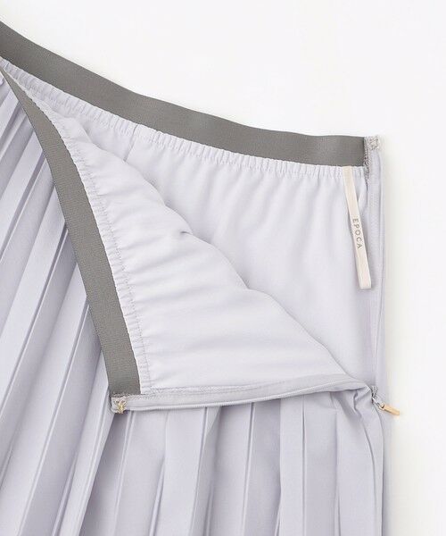 EPOCA / エポカ ロング・マキシ丈スカート | ハイツイストポプリン プリーツスカート | 詳細7