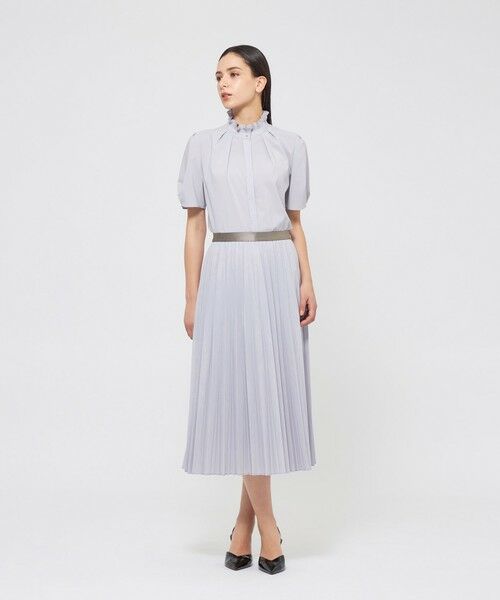 EPOCA / エポカ ロング・マキシ丈スカート | ハイツイストポプリン プリーツスカート | 詳細2