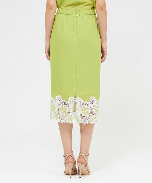 EPOCA / エポカ ロング・マキシ丈スカート | バイカラーエンブロイダリー タイトスカート | 詳細5